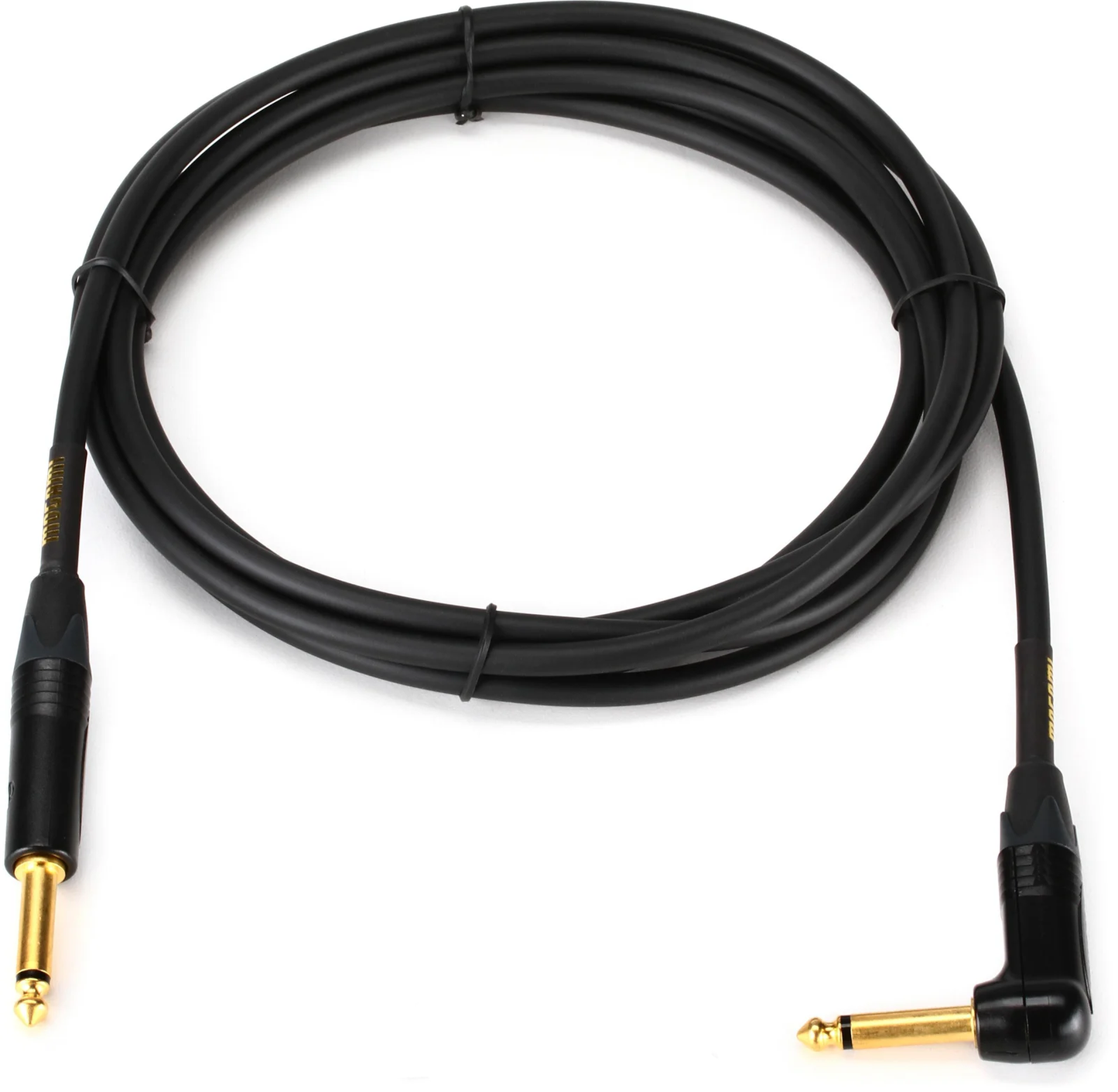 Mogami Gold Instrument 25R Straight to Right Angle Instrument Cable
