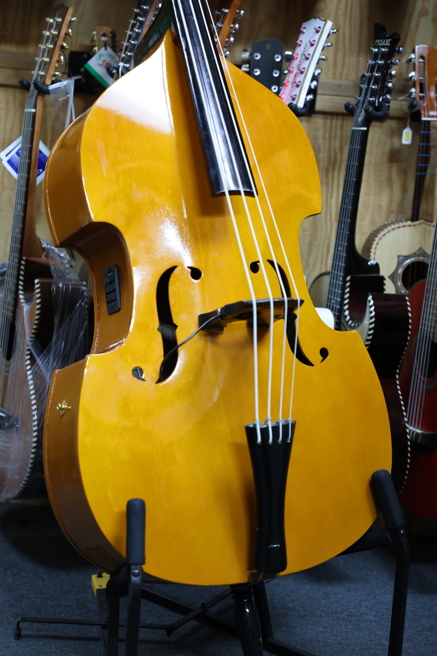 Handcrafted Tololoche Orange Gloss (Double Bass)