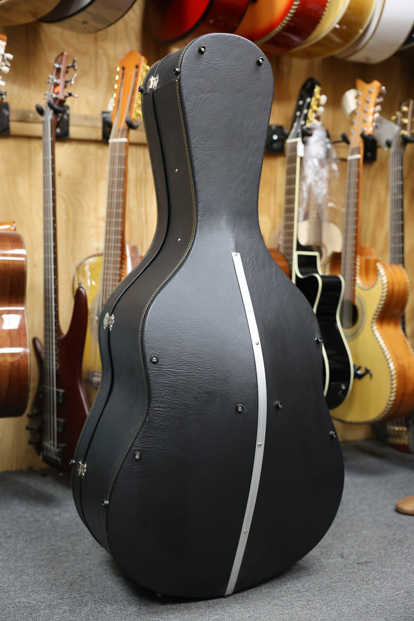 Handcrafted Tololoche Black Gloss (Double Bass)