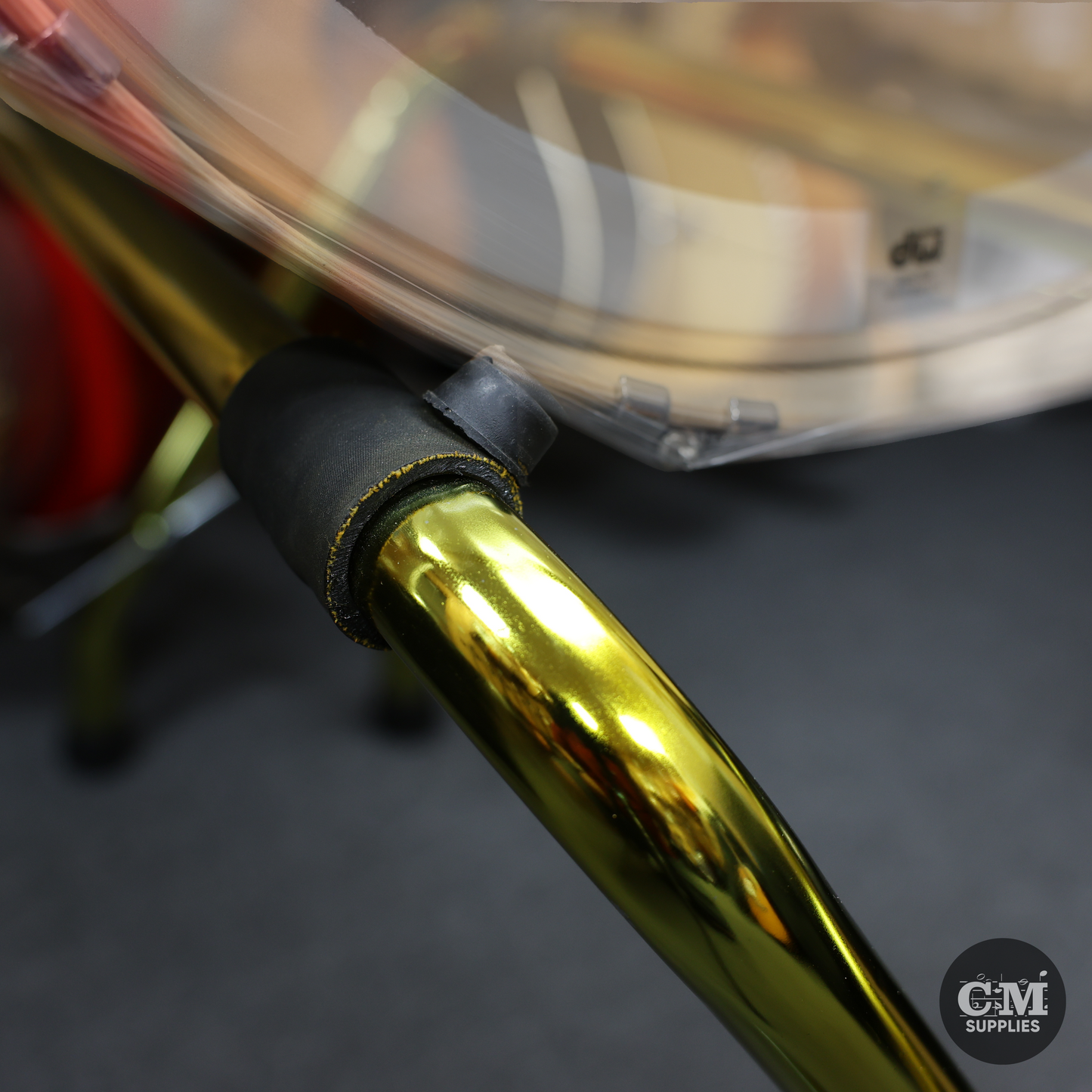 Tambora Stand Herch – Elegant Metallic Gold Finish