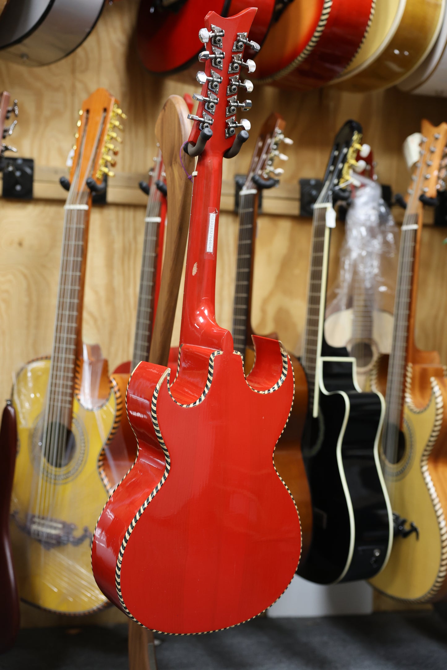 Bajo Quinto Glossy Red - JR Size