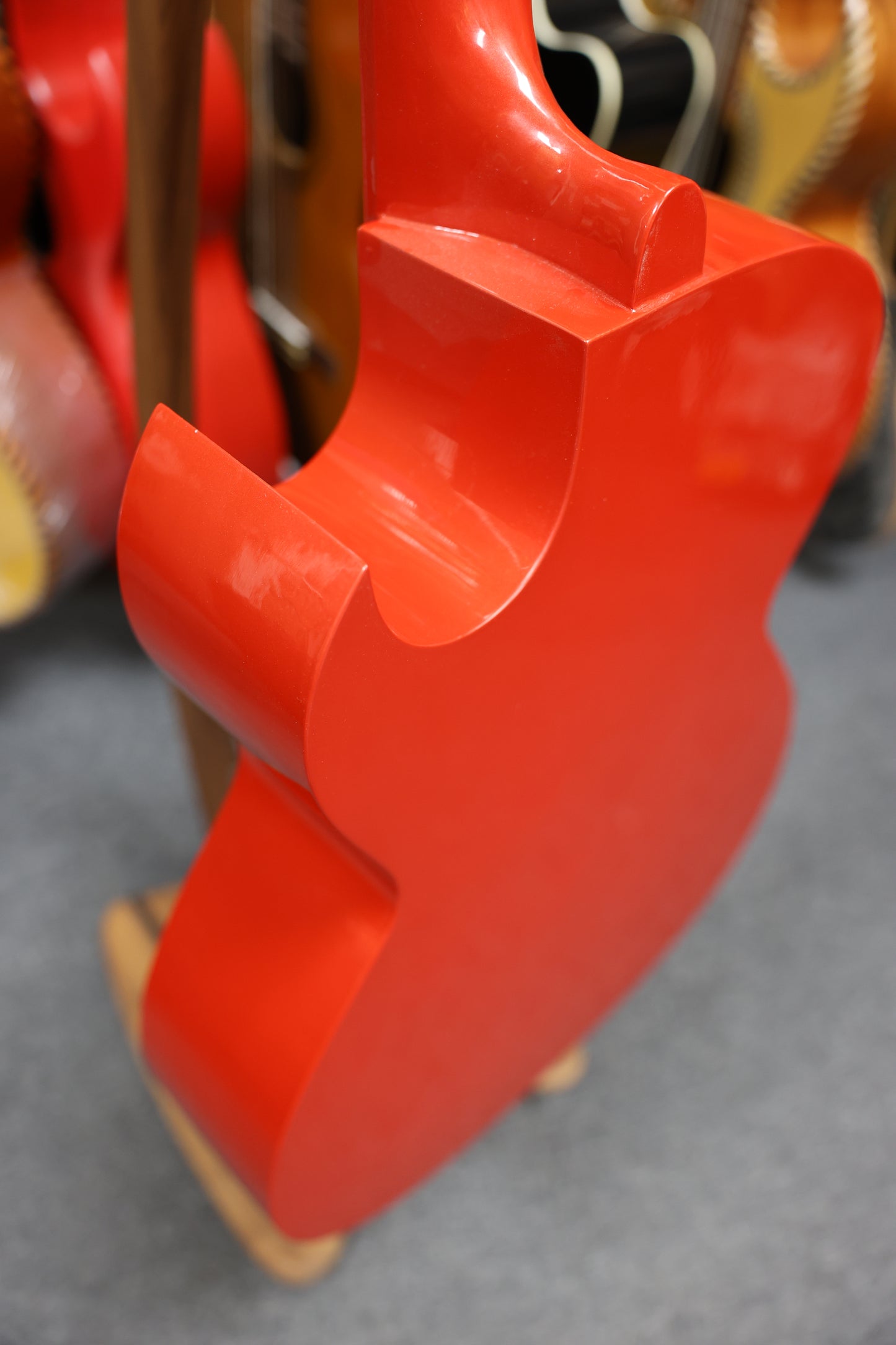 Bajo Quinto Red Glossy - Hand Crafted