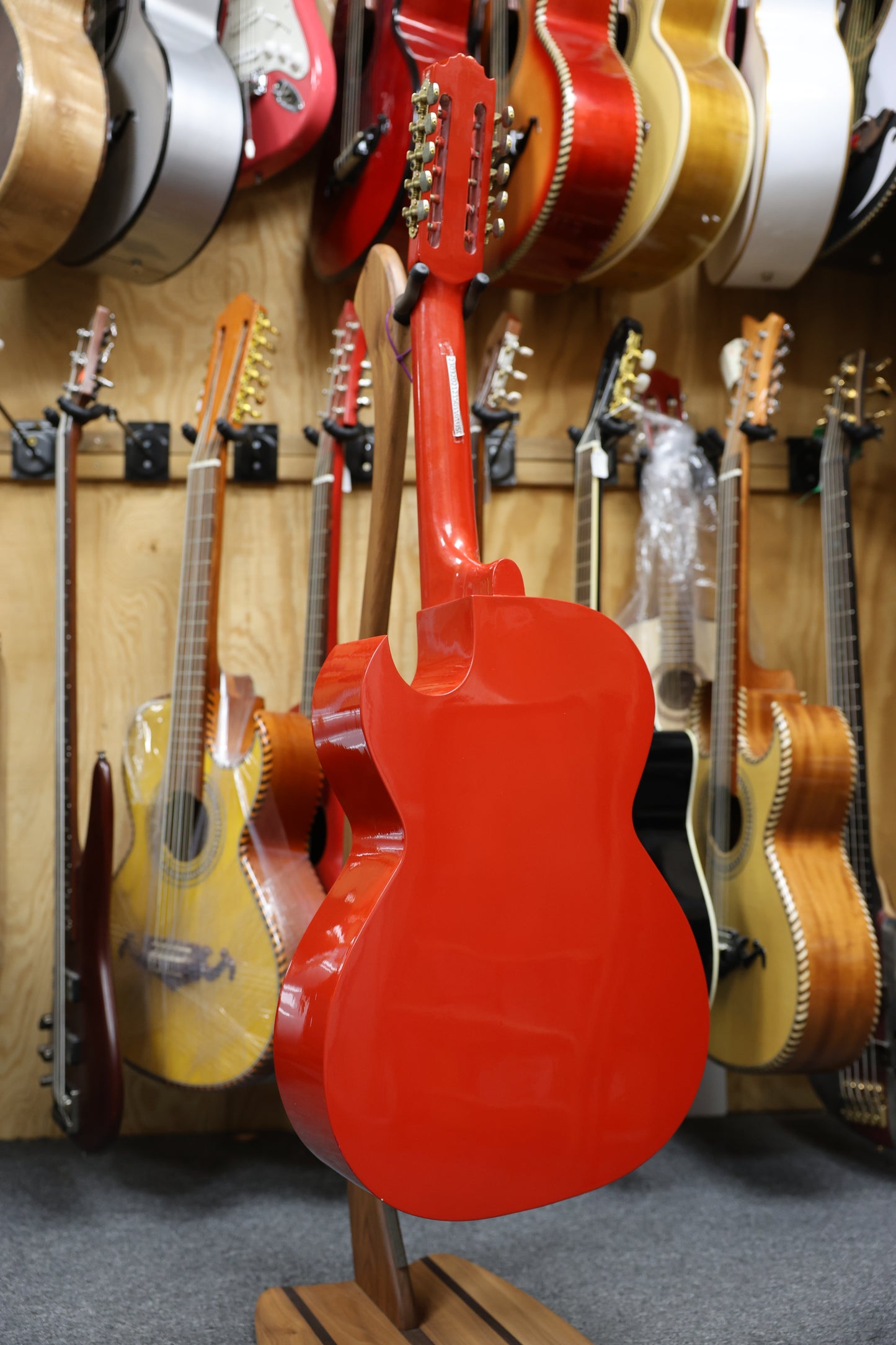 Bajo Quinto Red Glossy - Hand Crafted