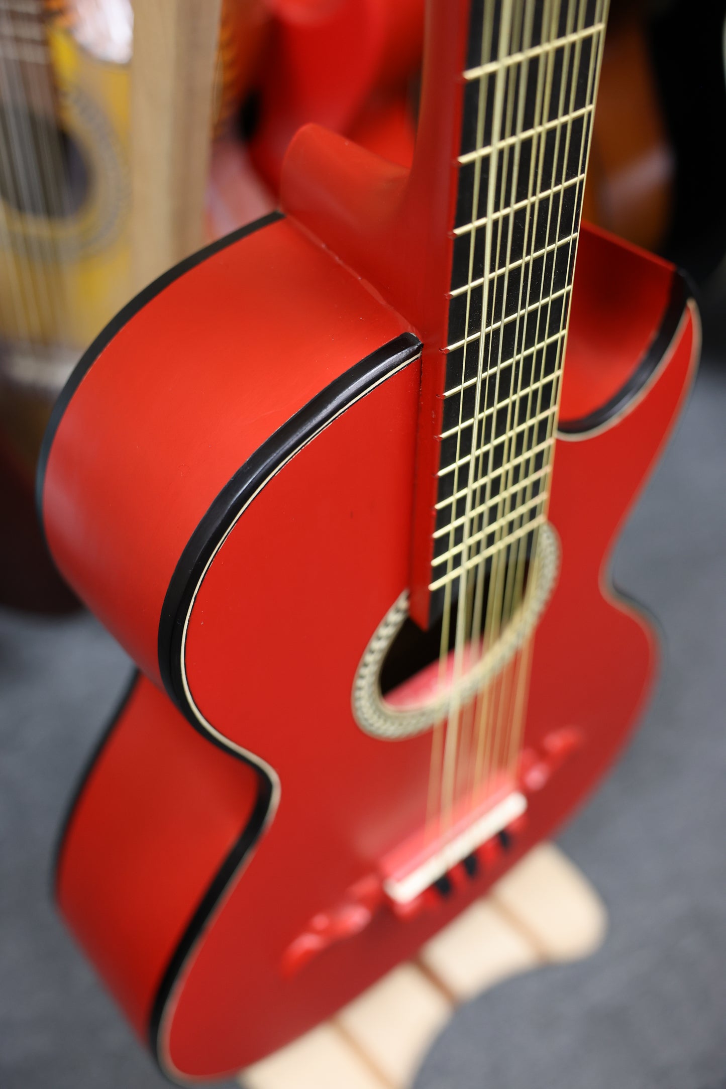 Bajo Quinto Hand Crafted | Paracho - Flat Red