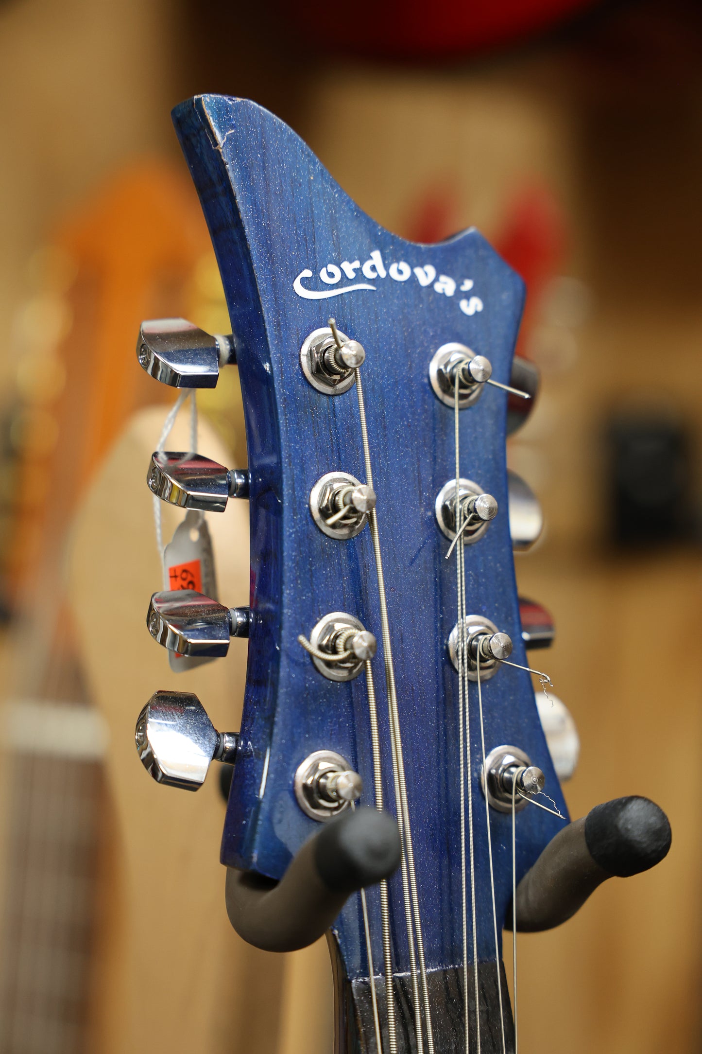 Bajo Quinto Hand Crafted | Paracho - Blue Sparkle