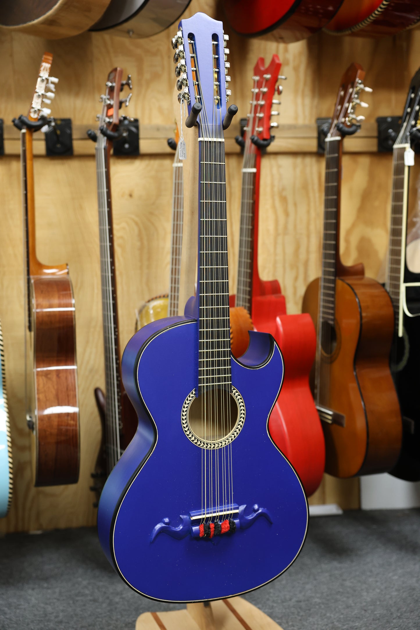 Bajo Quinto Hand Crafted | Paracho - Flat Blue