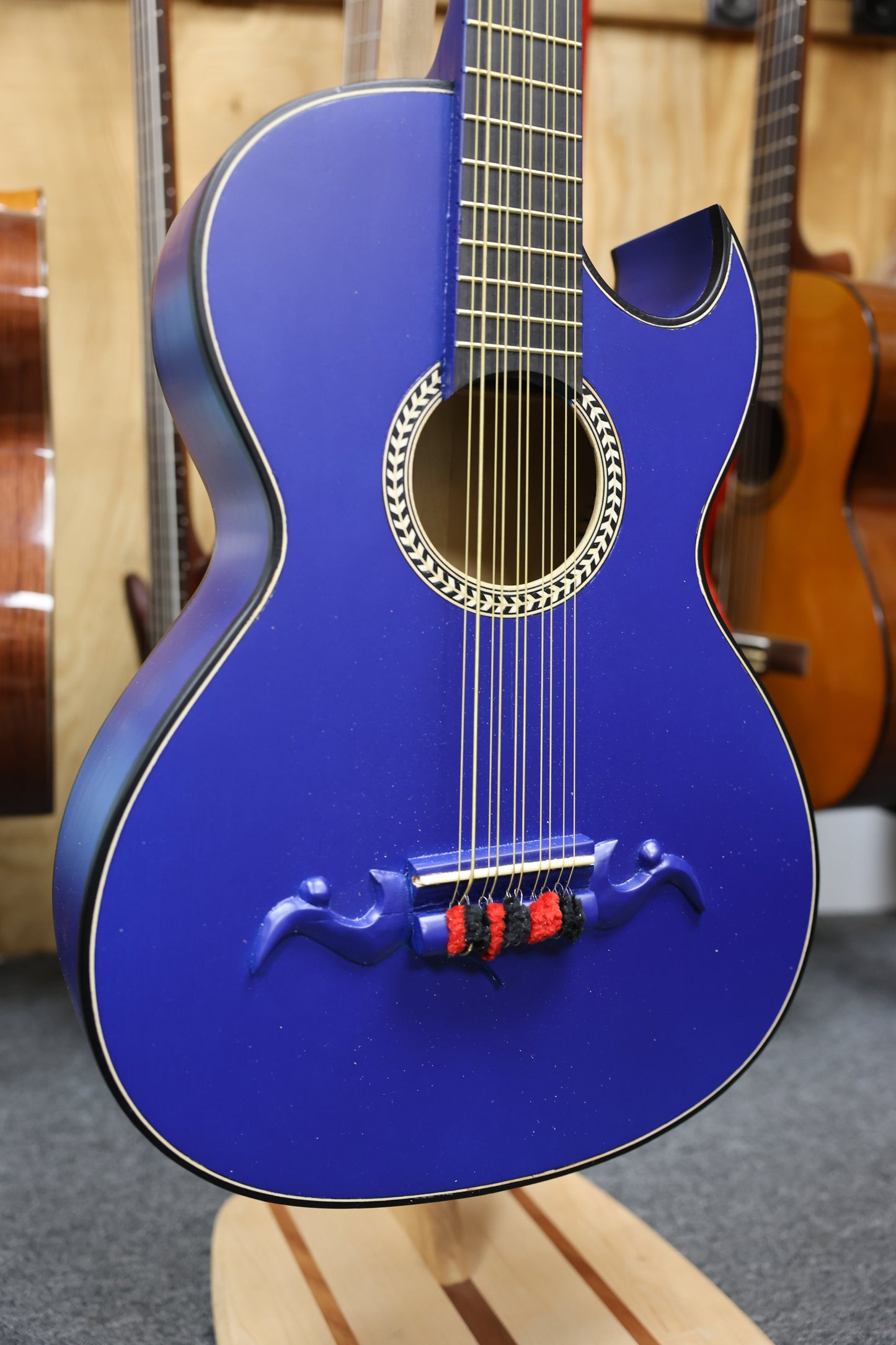 Bajo Quinto Hand Crafted | Paracho - Flat Blue