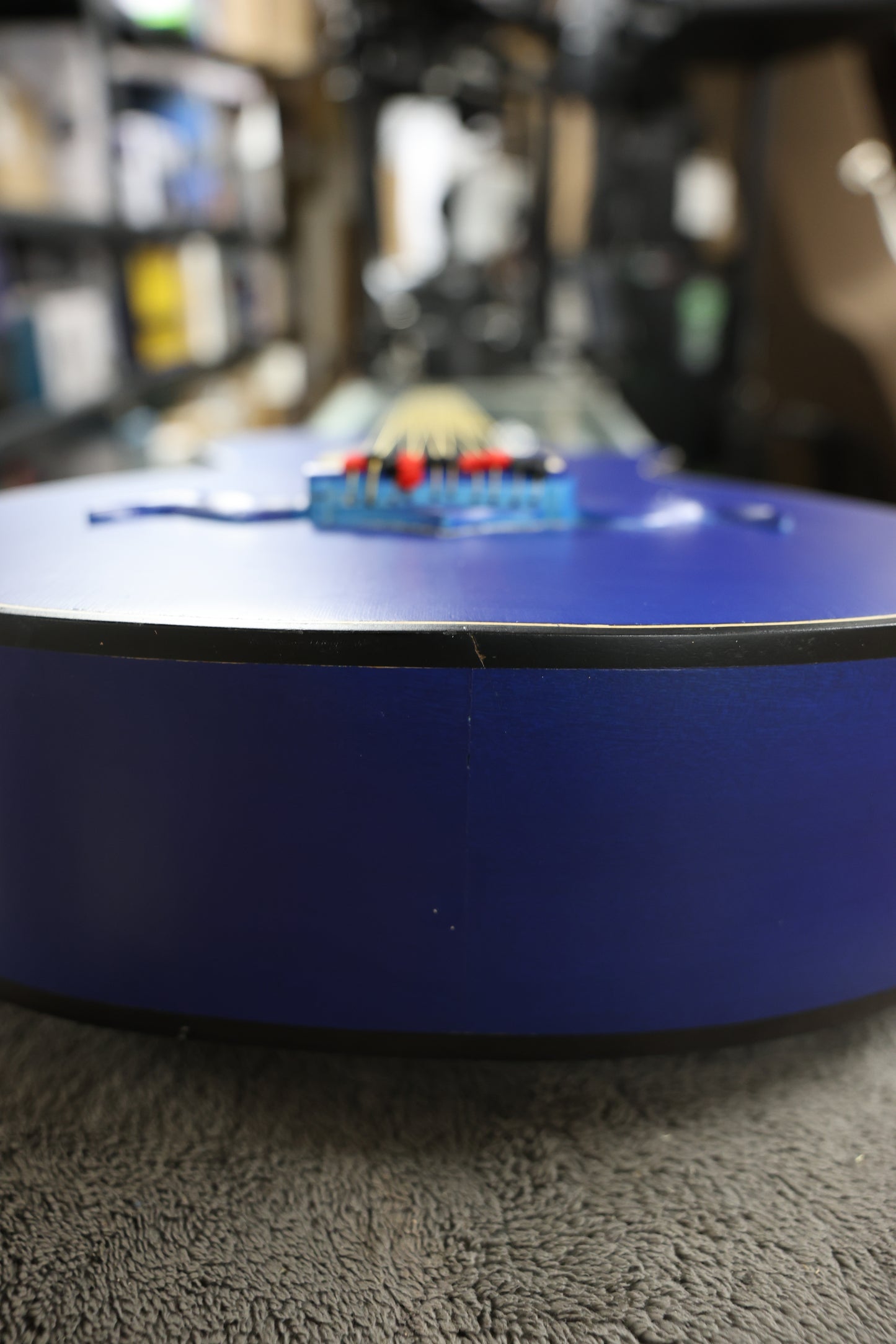 Bajo Quinto Hand Crafted | Paracho - Flat Blue