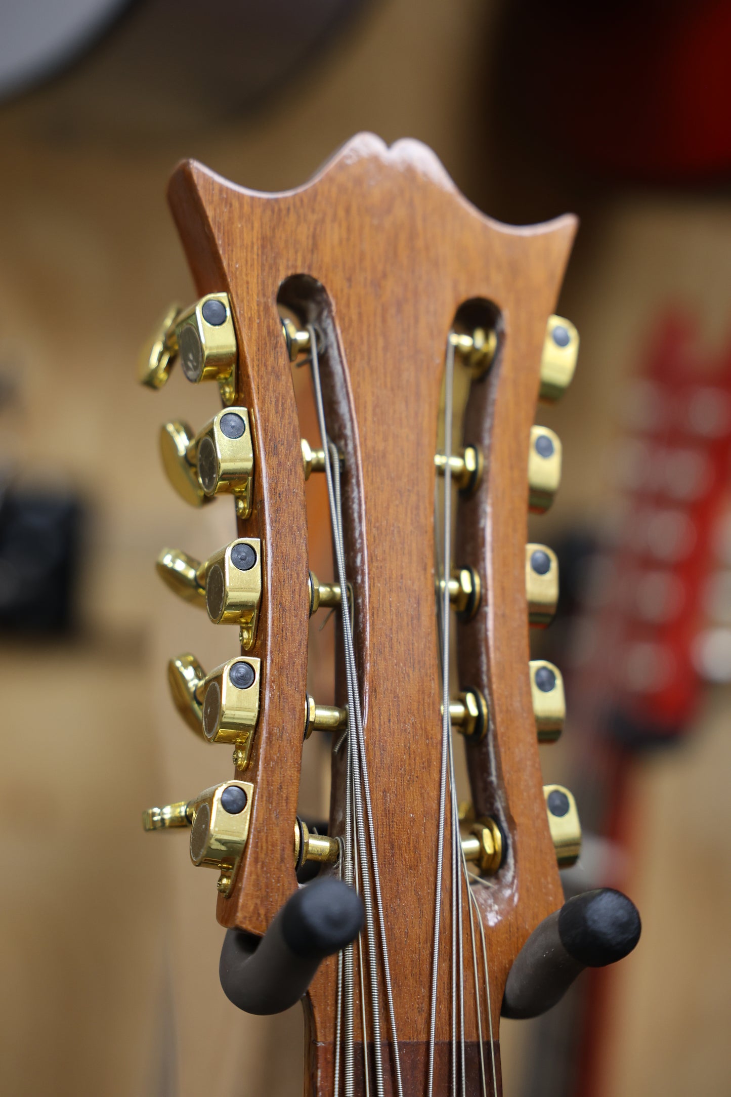 Bajo Quinto Hand Crafted | Paracho - Natural Dark