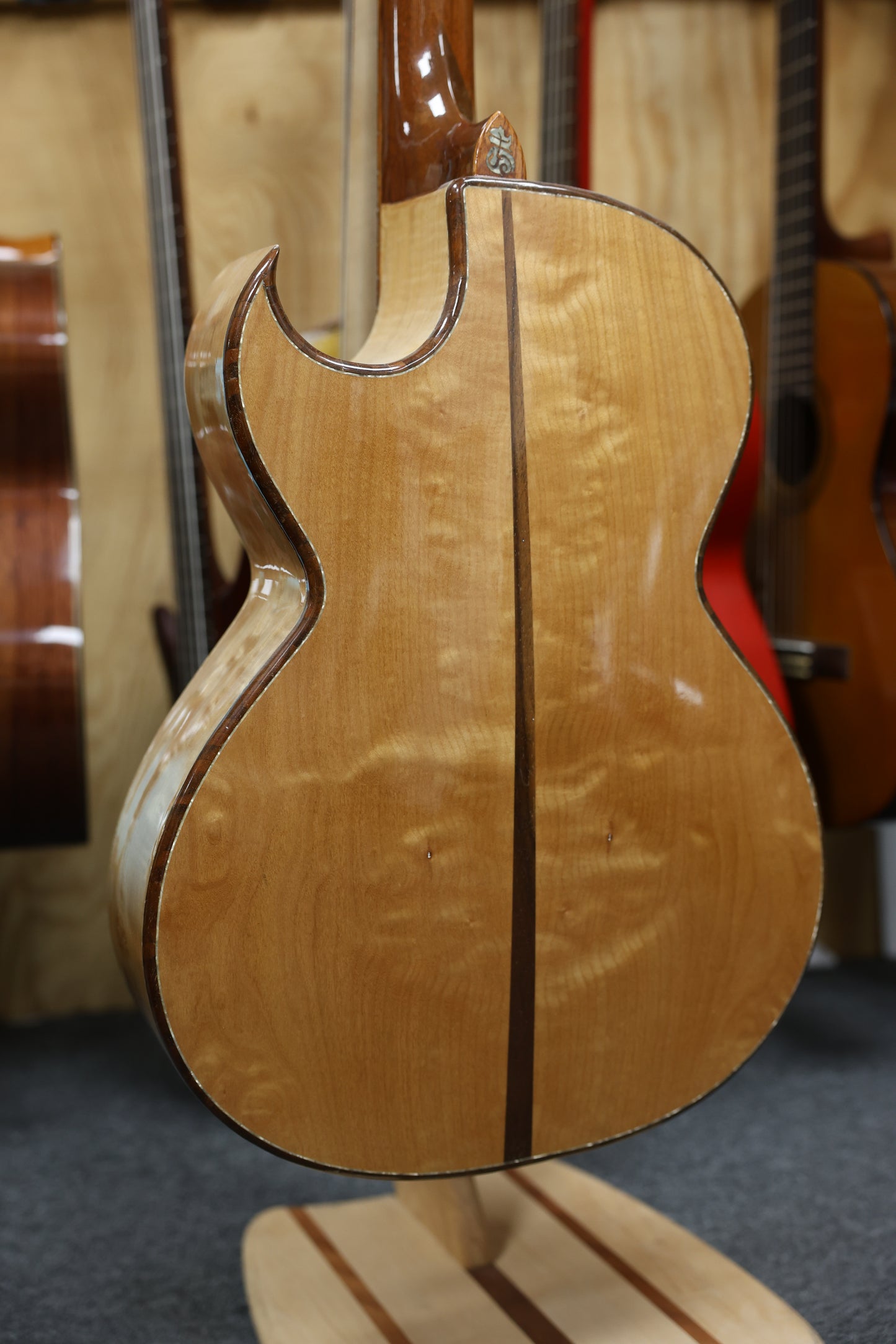 Bajo Quinto Hand Crafted | Paracho - Natural Dark