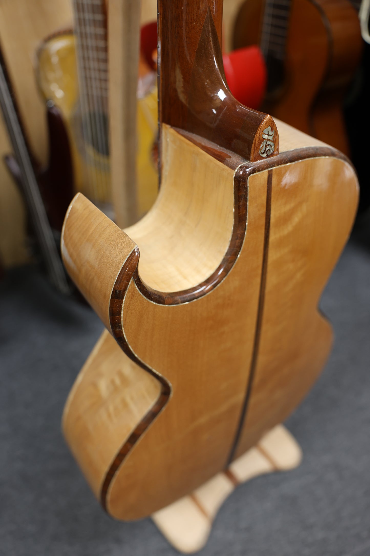 Bajo Quinto Hand Crafted | Paracho - Natural Dark