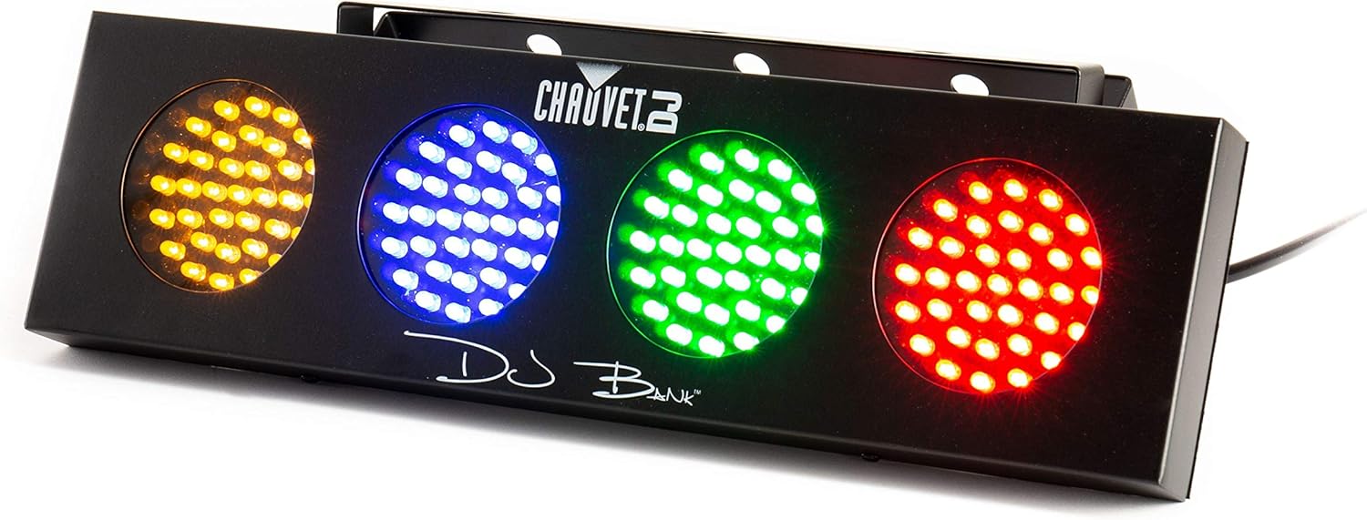 Chauvet DJ Bank RGBA LED Sound Active Wash cheapest Lighting Party Effect Dj Band