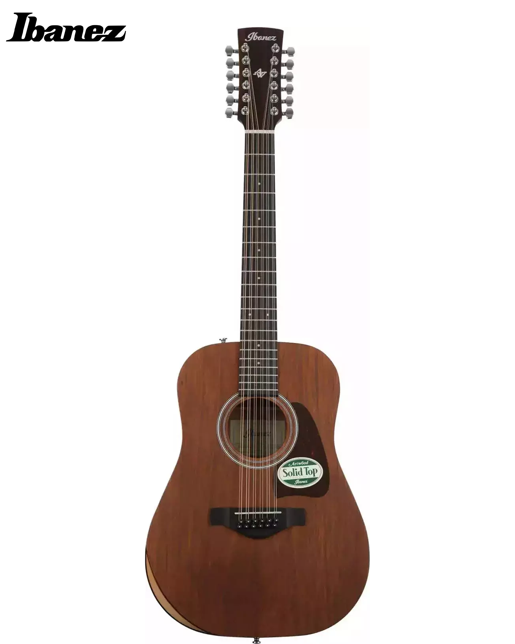 Ibanez Artwood AW5412JR Acoustic Guitar - Open Pore Natural