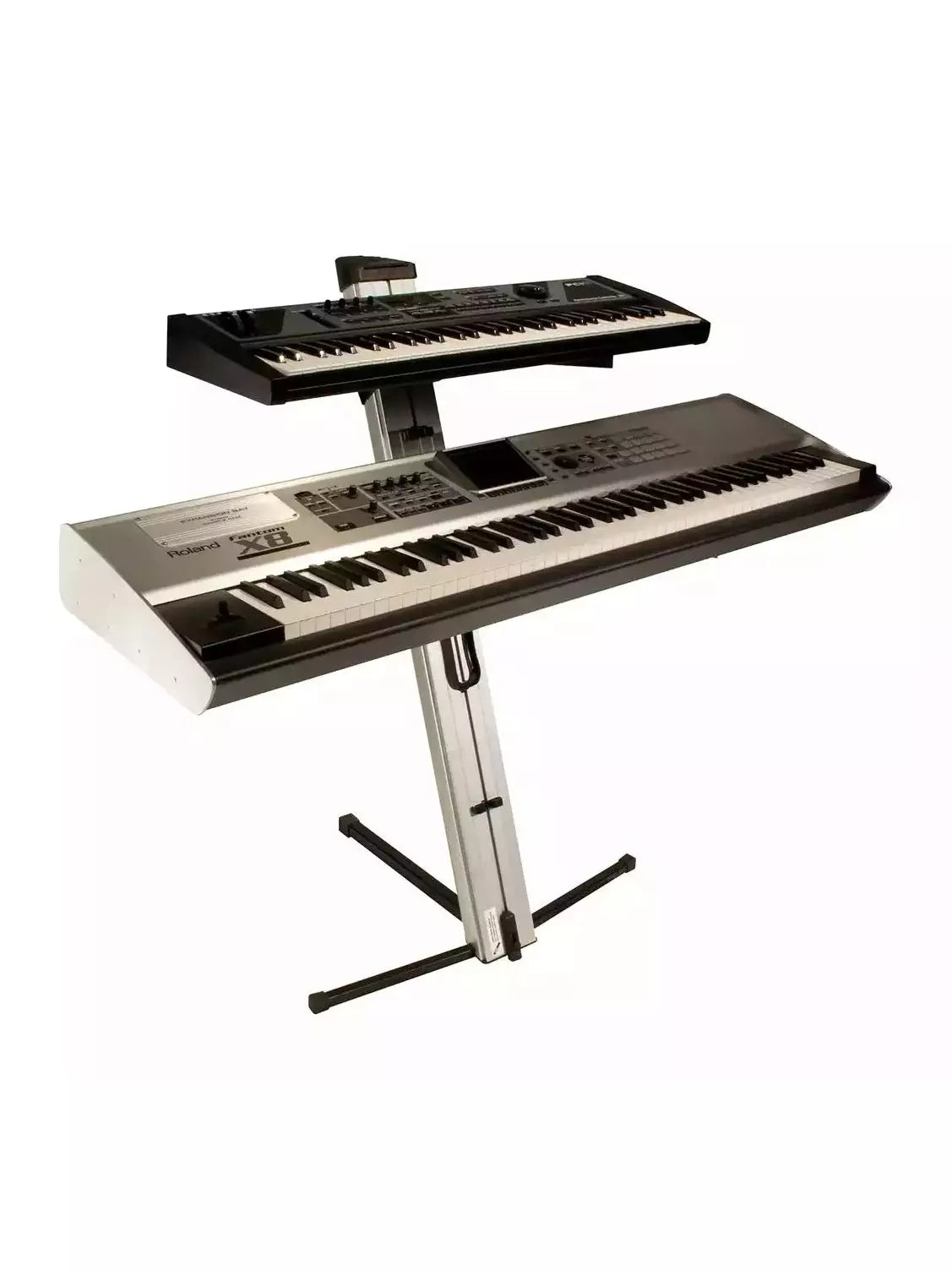 Ultimate Support Apex AX-48 Pro Column Keyboard Stand - Silver