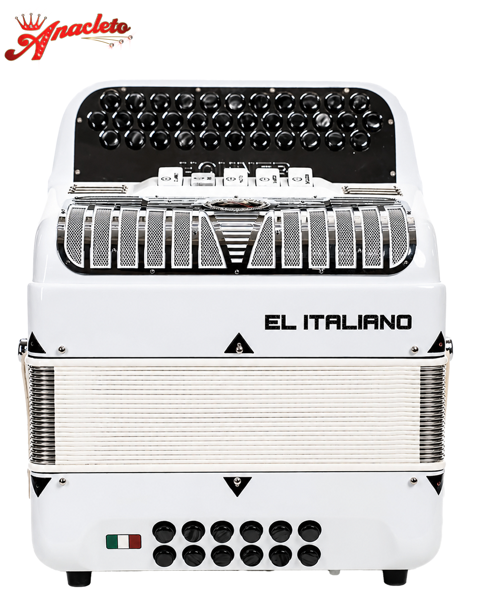 Hohner Anacleto El Italiano III 5 Switch Compact FBE (FA) Accordion -