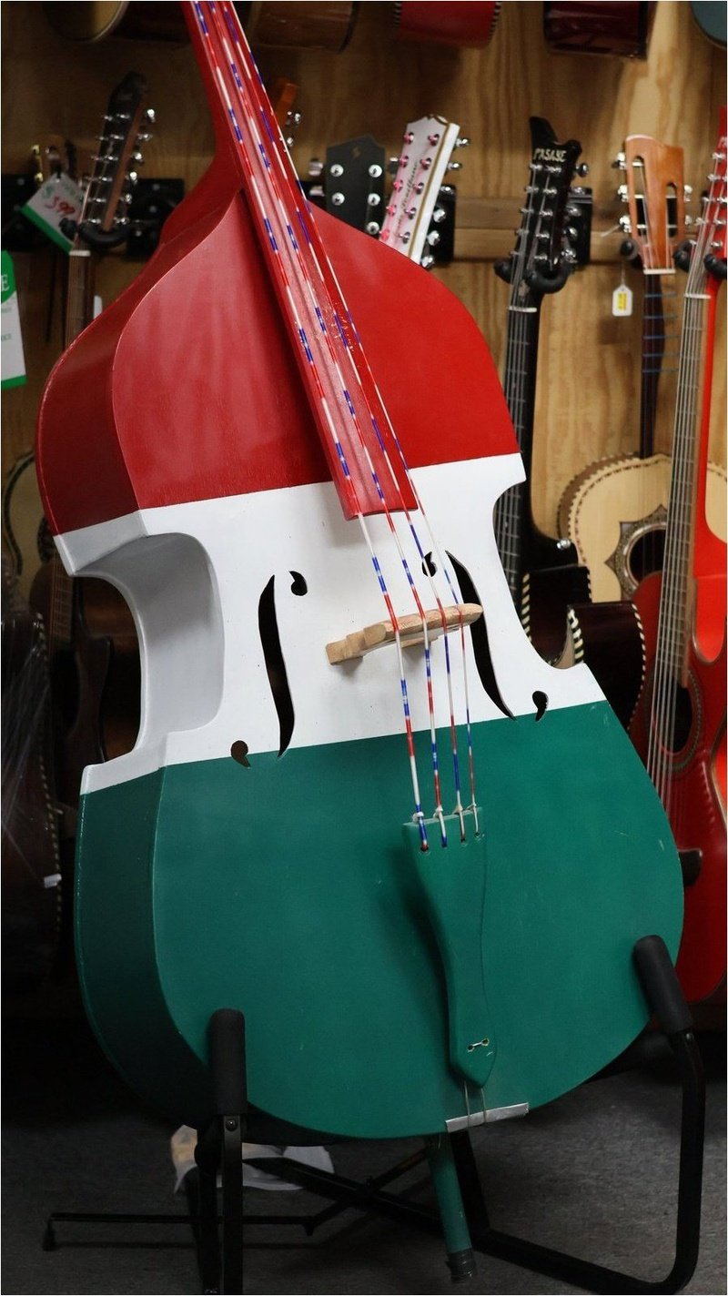 Handcrafted Tololoche Tri-Color (Double Bass)
