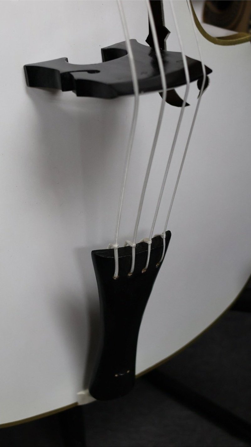 Handcrafted Tololoche White Gloss (Double Bass)
