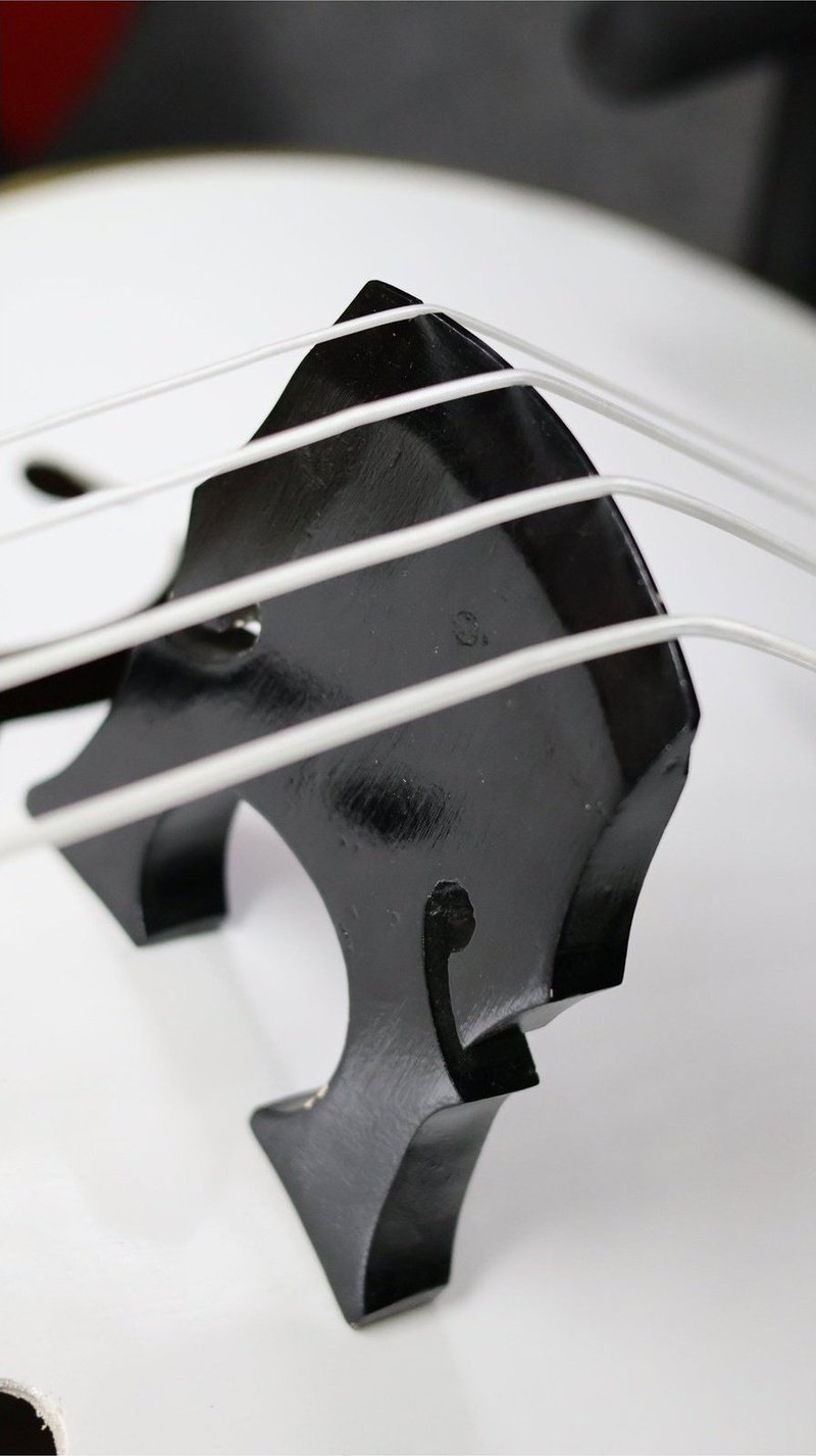 Handcrafted Tololoche White Gloss (Double Bass)