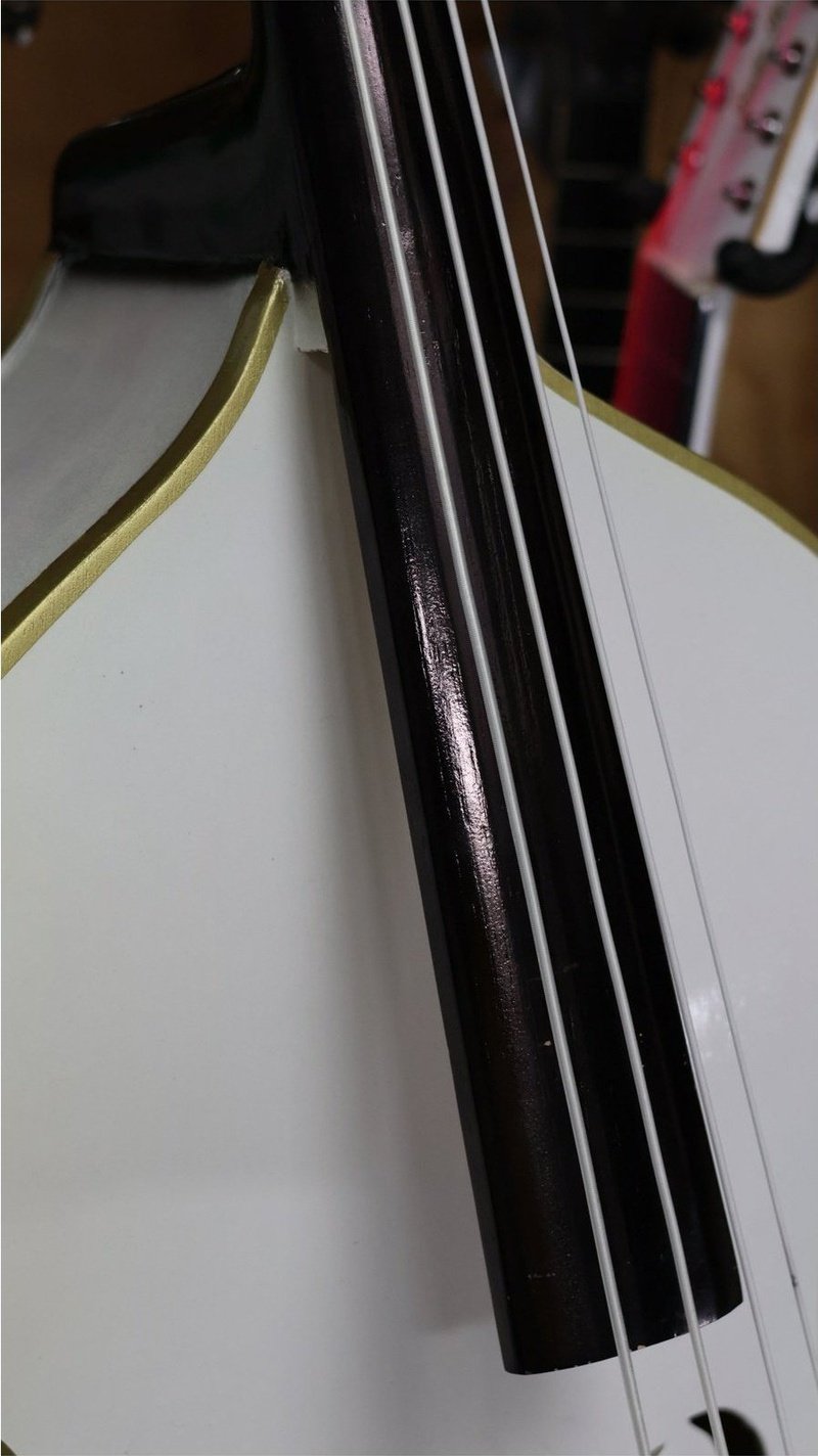 Handcrafted Tololoche White Gloss (Double Bass)