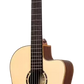 Ortega Guitars Family Series Thinline Acoustic-Electric Nylon Classical 6-String Guitar w/Bag, Right
