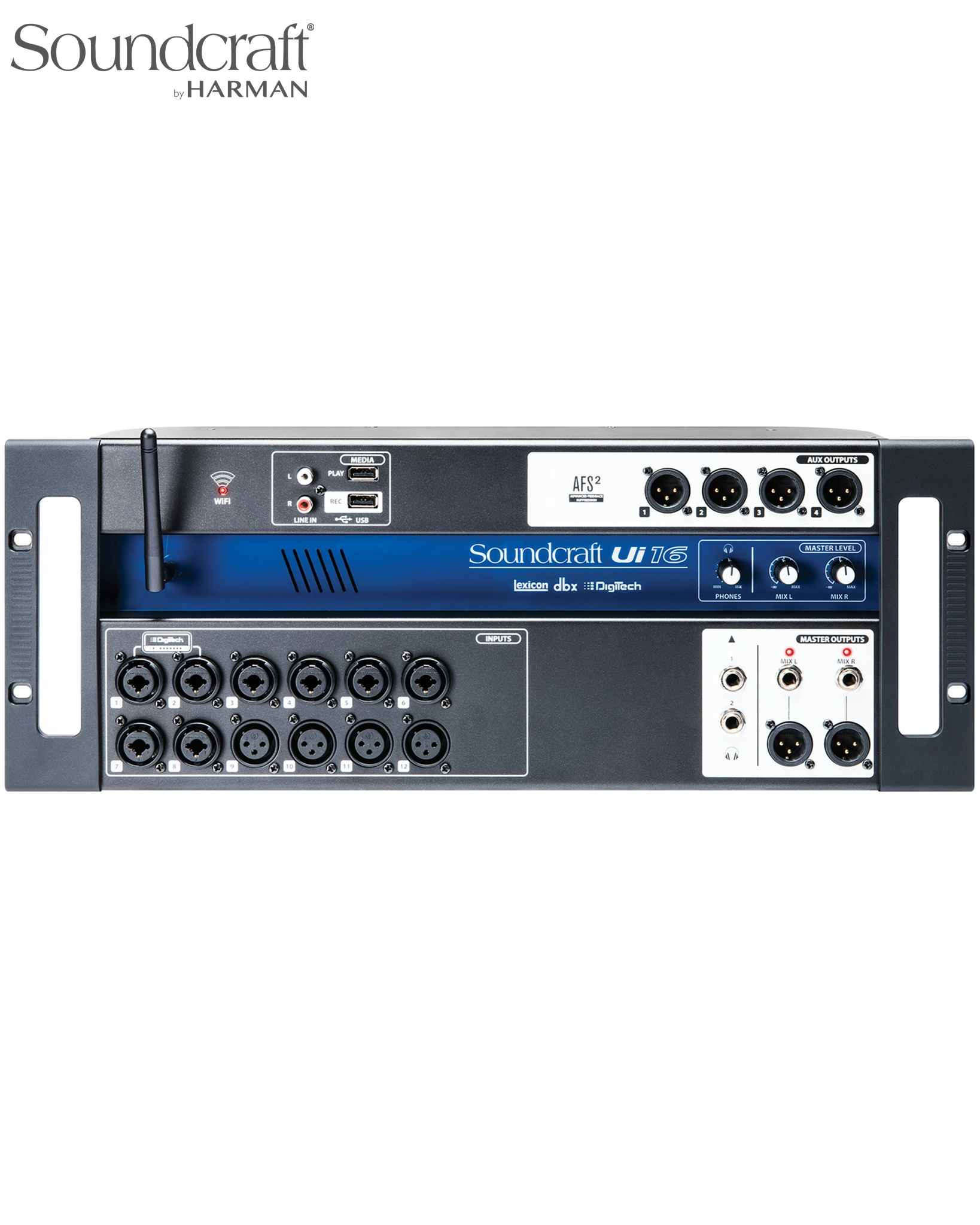 Soundcraft Ui16R 16-channel Remote-controlled Digital Mixer