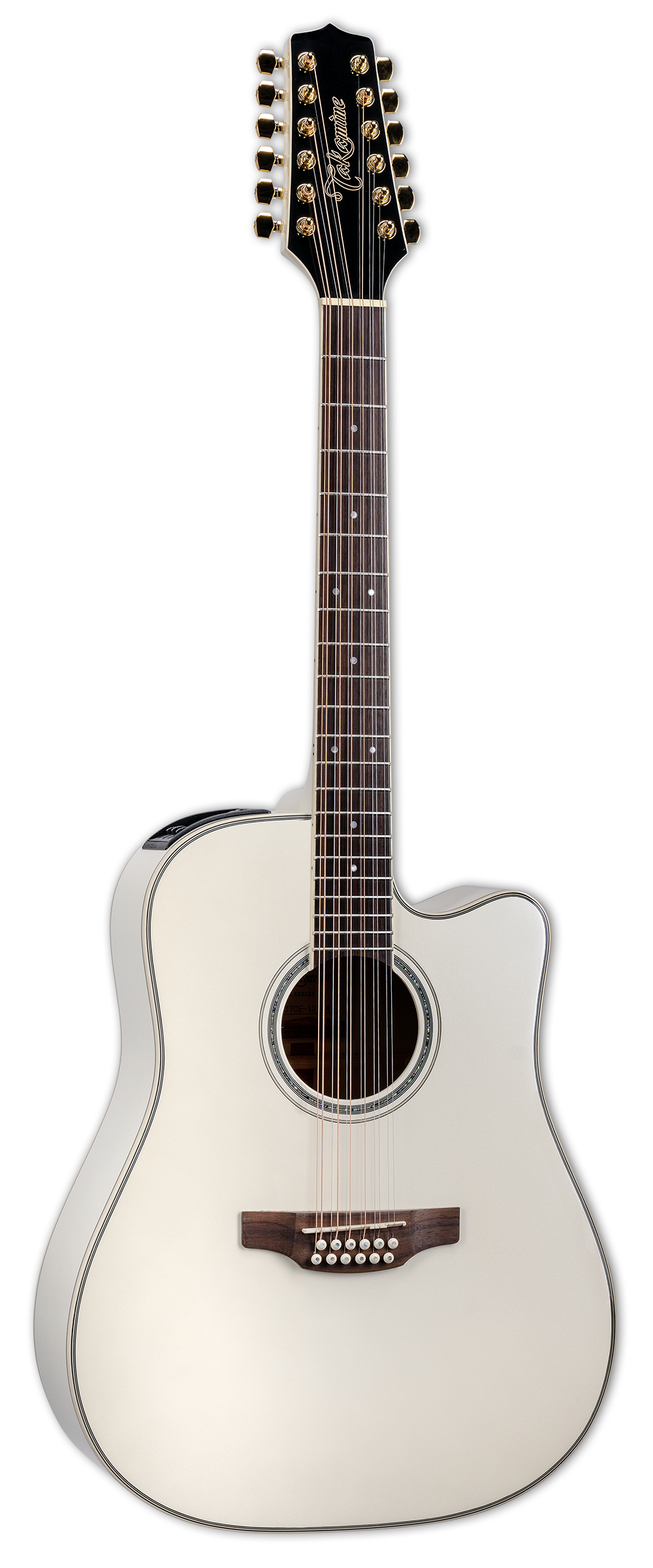 Takamine GD37CE-12 PW 12-string - Pearl White