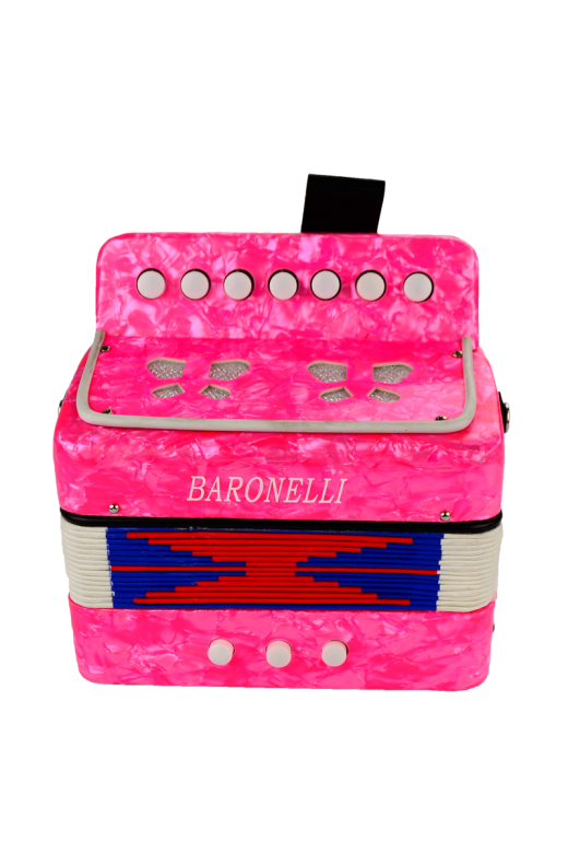 BARONELLI AC0702 HPK WOODEN KIDS MINI ACCORDION