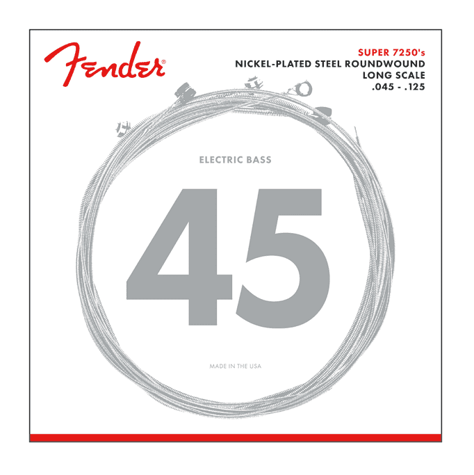 Fender Bass string set (5) 7250 Nickel Plated steel