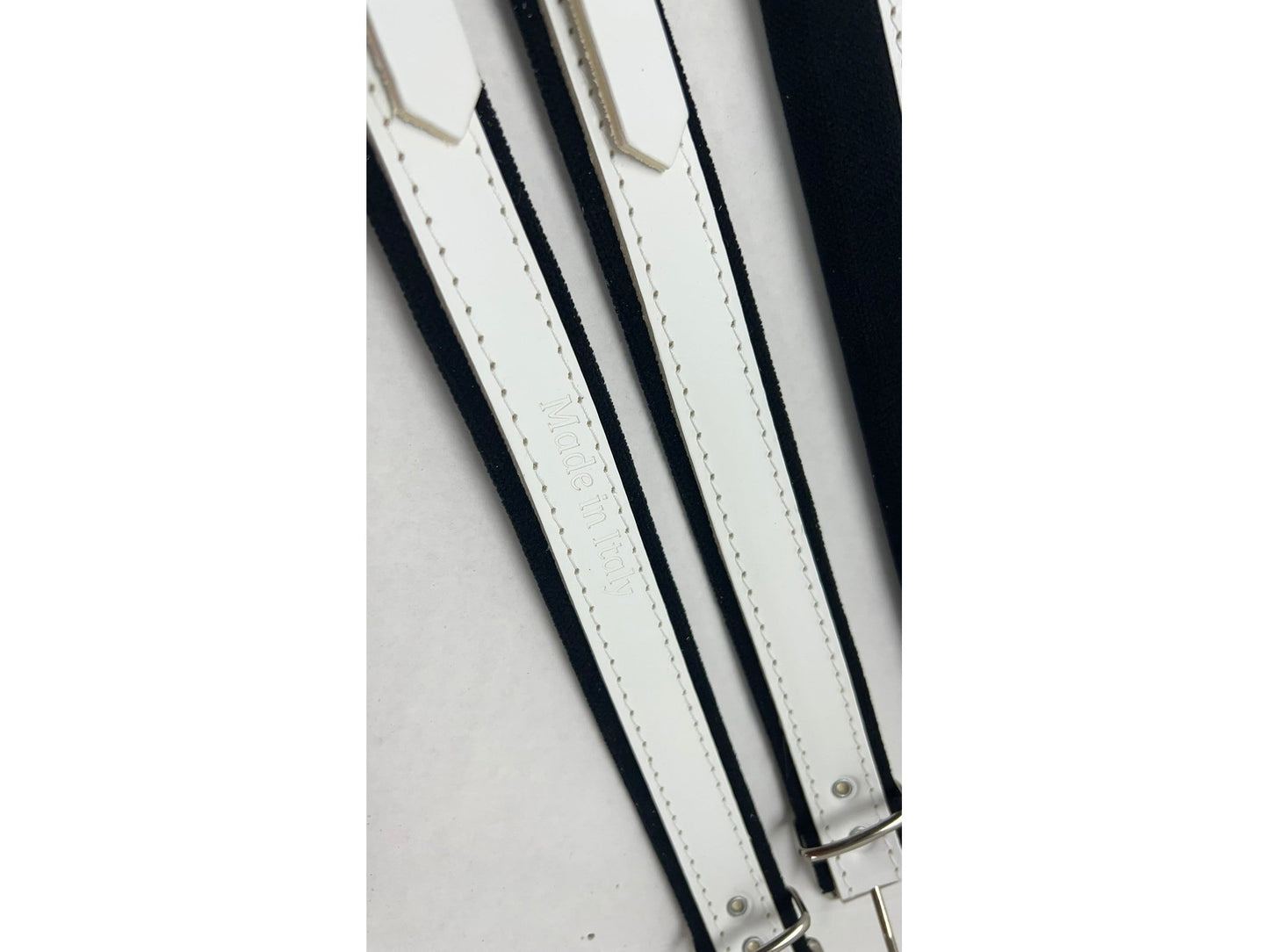 Accordion Hohner Strap Made from Italy (White)