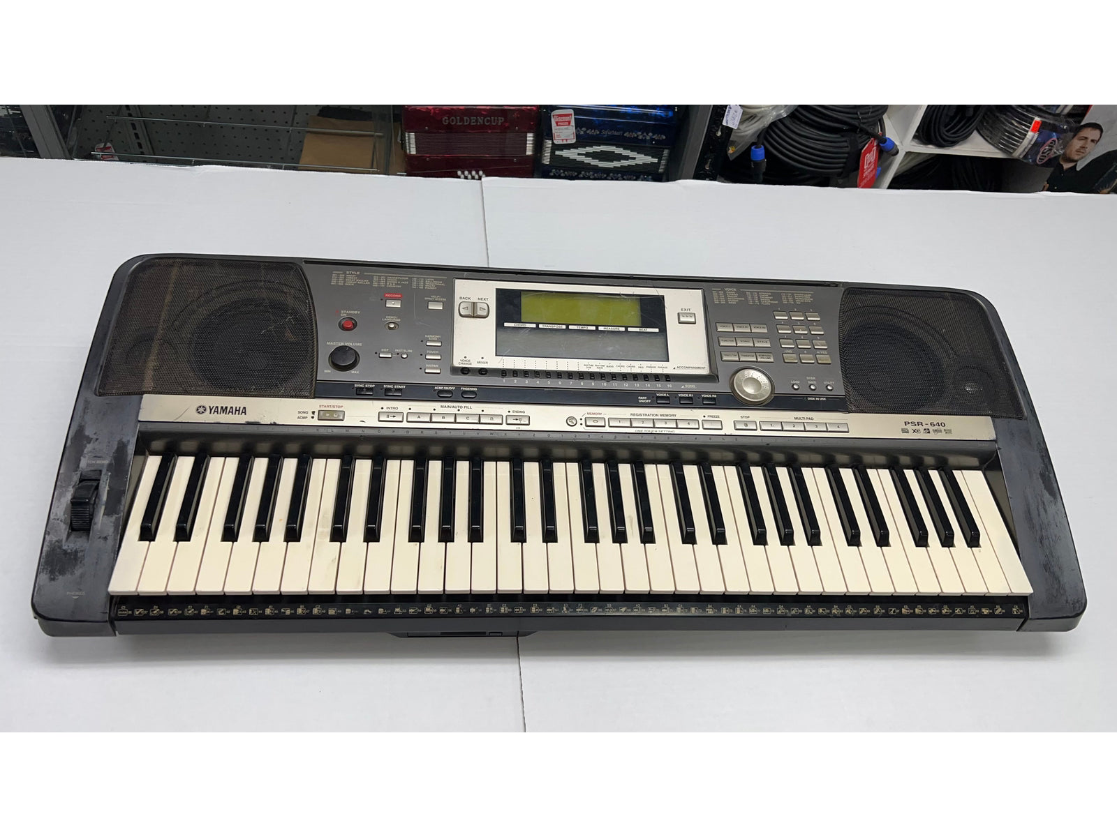 Pendiente No haga Superficial Yamaha PSR-640 Keyboard – CamposMusic