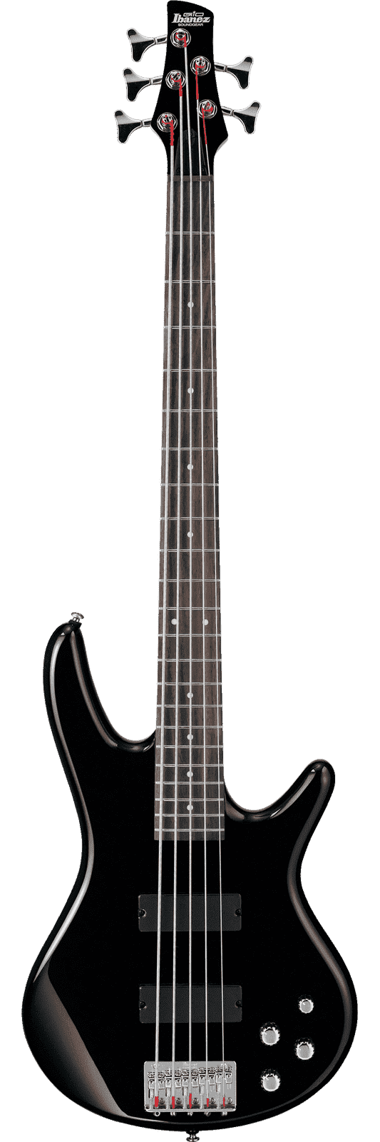 Ibanez 5 String Bass Guitar, Right Handed, Black (GSR205BK)