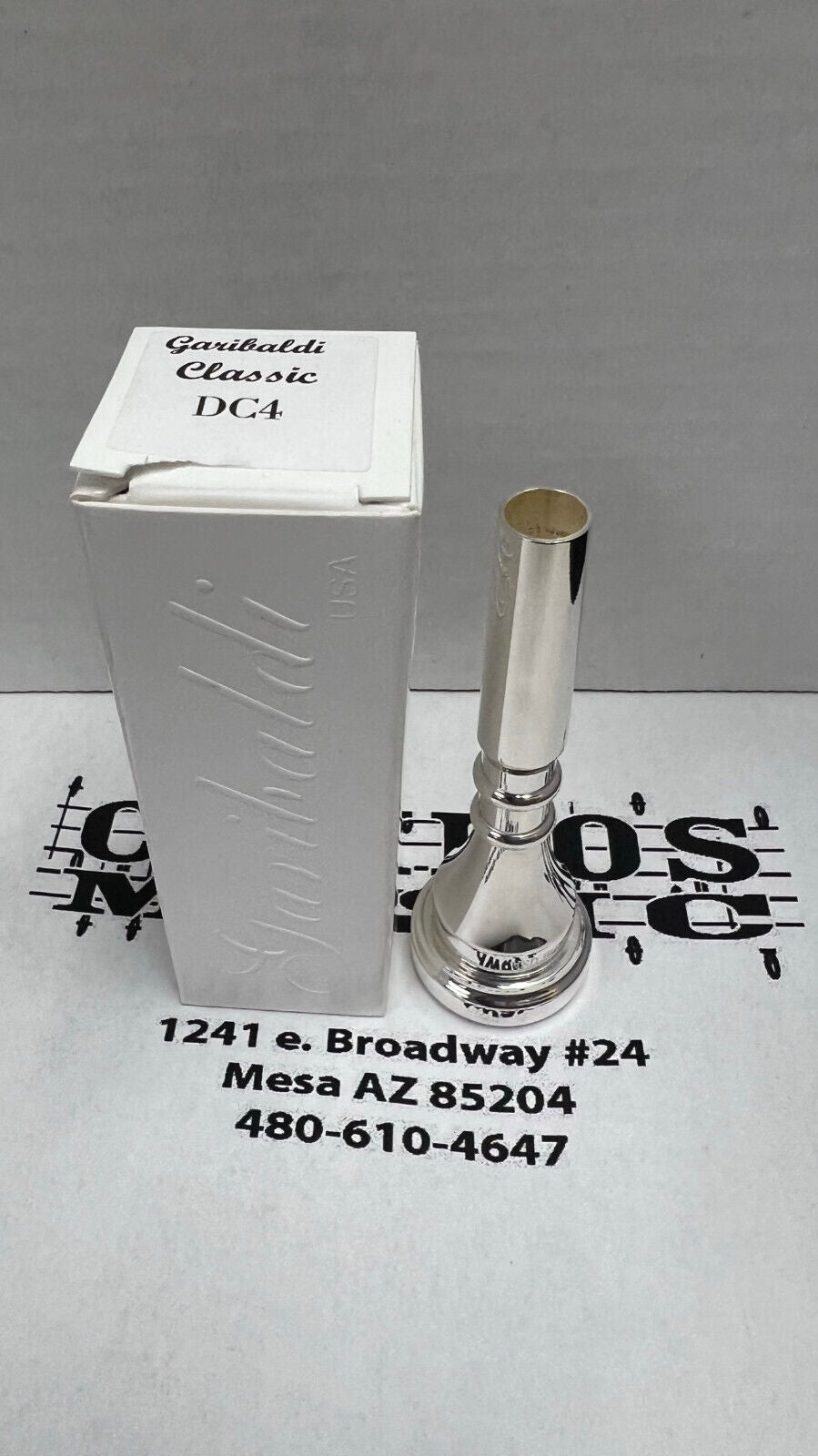 Garibaldi Trompeta / Trumpet DC4 Mouthpiece CLASSIC