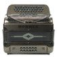 Hohner Anacleto Rey del Norte TTS FBbEb/EAD Two-Tone Compact Accordion Gray Metal