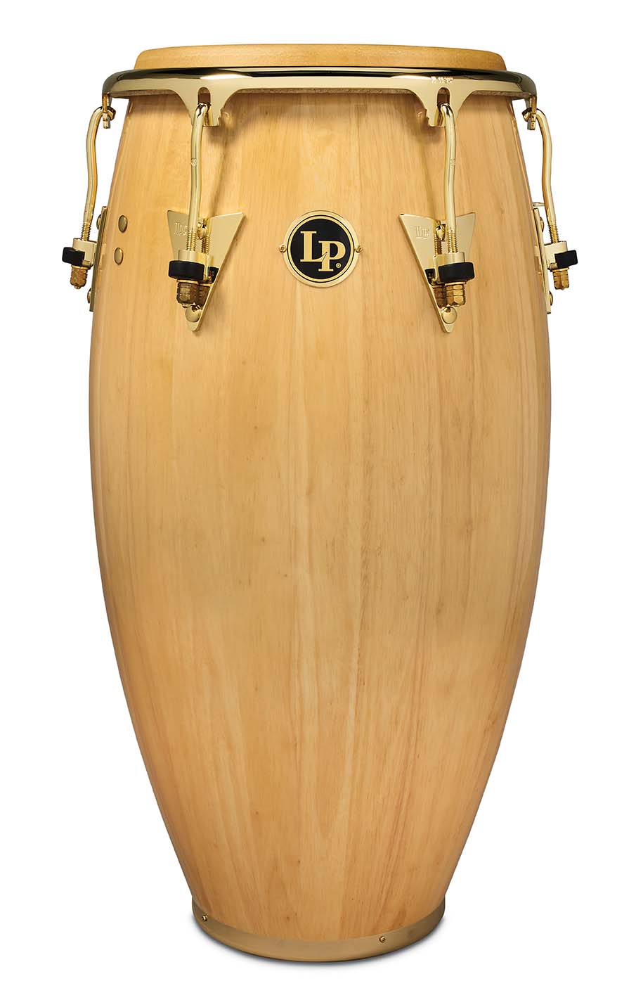 LP Classic Wood 11 3/4" Conga, Natural Wood/Gold - LP559X-AW