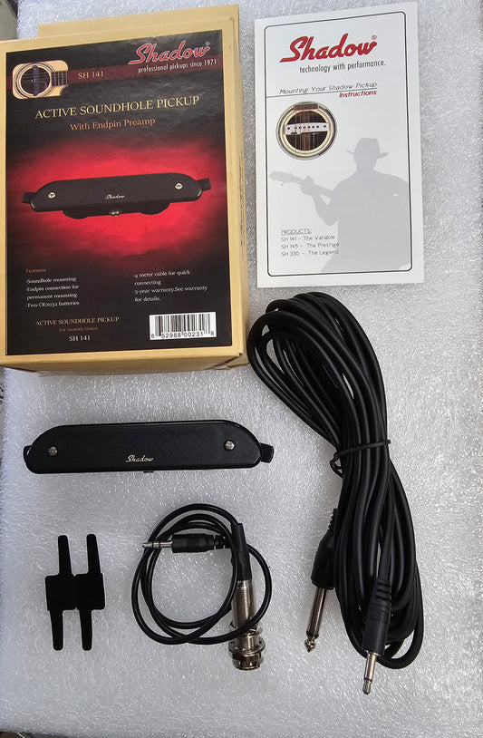 SHADOW SH141  Soundhole Pickup/Pastilla para Bajo Quinto