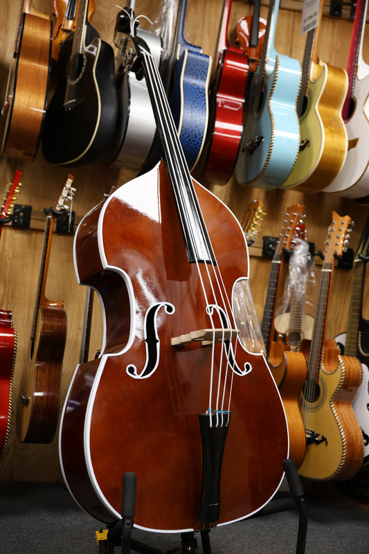 Handcrafted Tololoche Red Glossy (Double Bass)