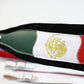 Mexico and USA Accordion Strap - Patriotic Design, Durable Comfort