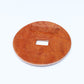 Leather Cymbal Pad and Strap. Correa para contra de Tambora.