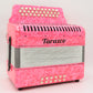 Tarazco 31 Button Accordion, Norteño music, (Pink) GCF