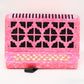 Tarazco 31 Button Accordion, Norteño music, (Pink) GCF