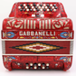 Gabbanelli 3 Switch Accordion (GCF) - Pearl Red