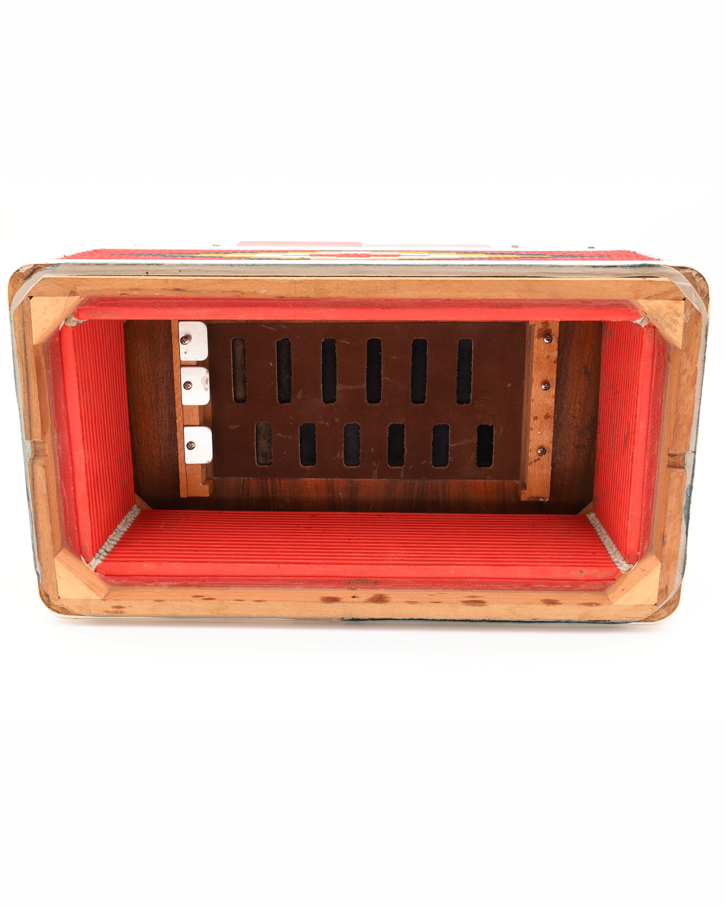 Gabbanelli 3 Switch Accordion (GCF) - Pearl Red