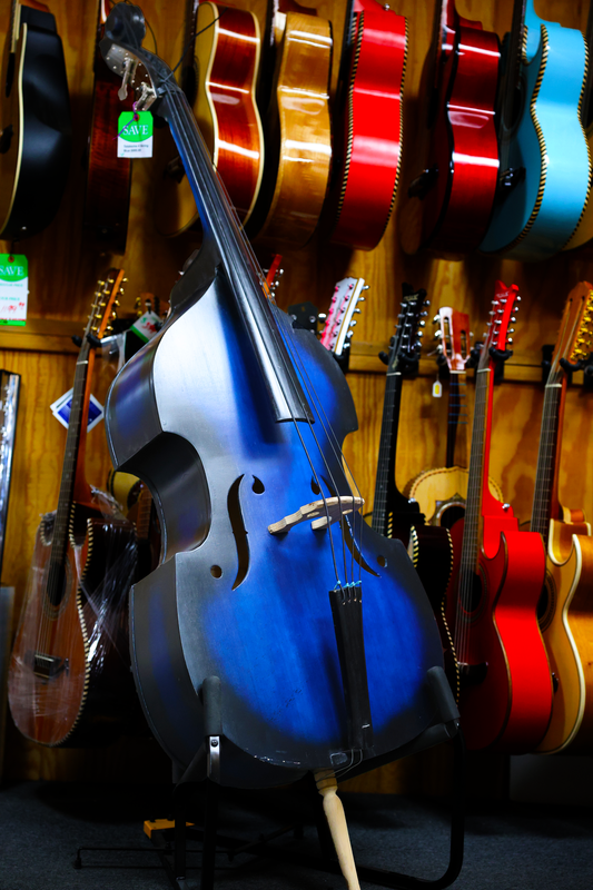 Handcrafted Tololoche Blue (Double Bass)