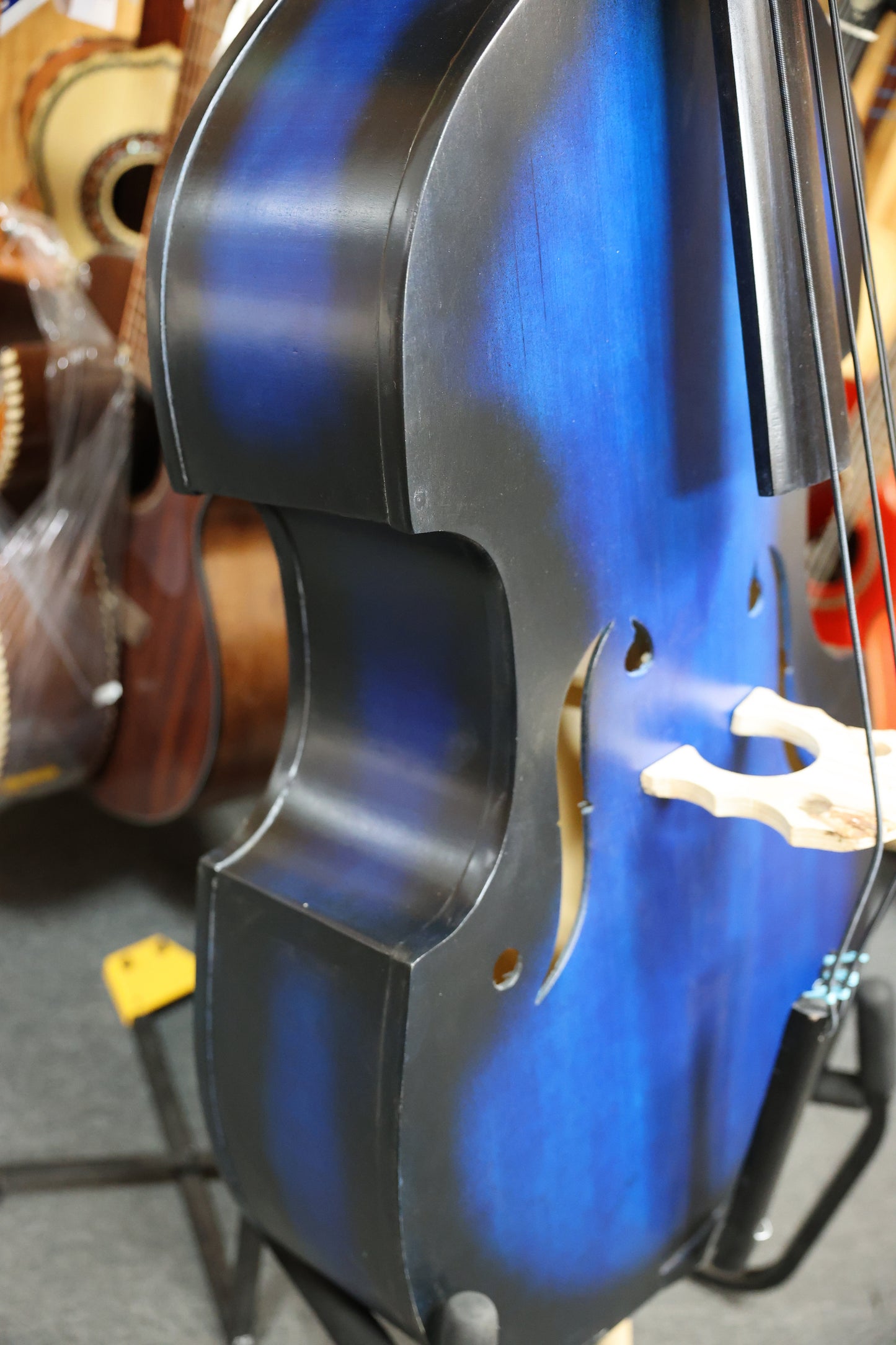 Handcrafted Tololoche Blue (Double Bass)
