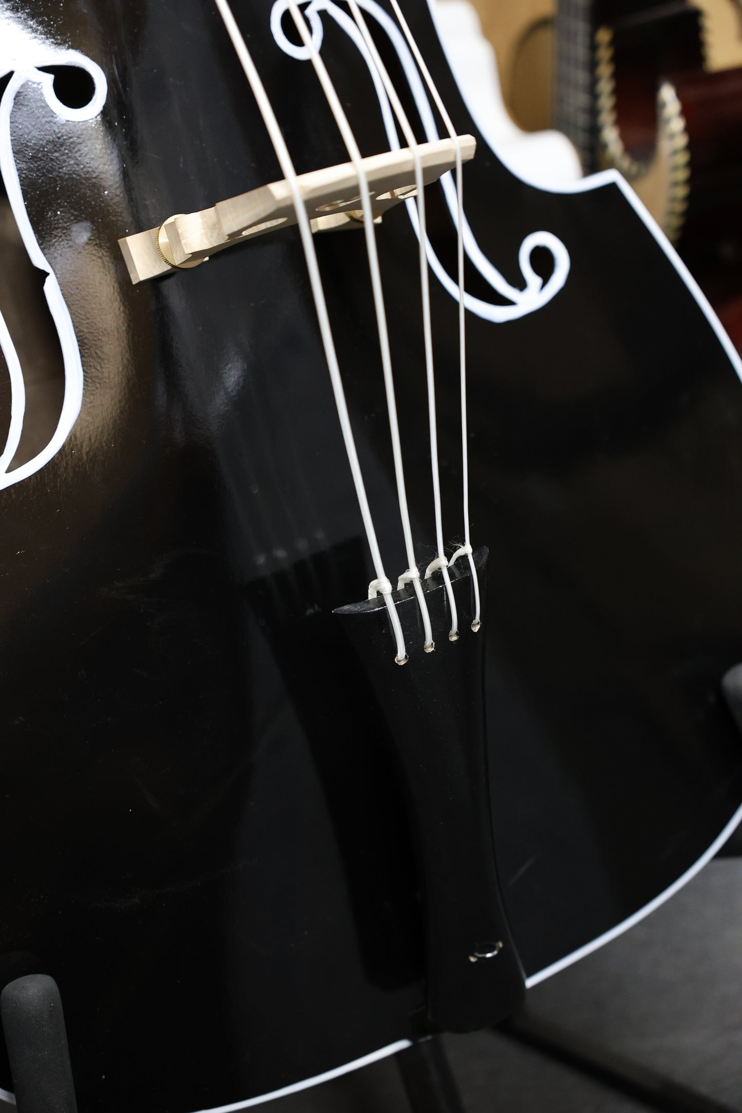 Handcrafted Tololoche Black Gloss (Double Bass)