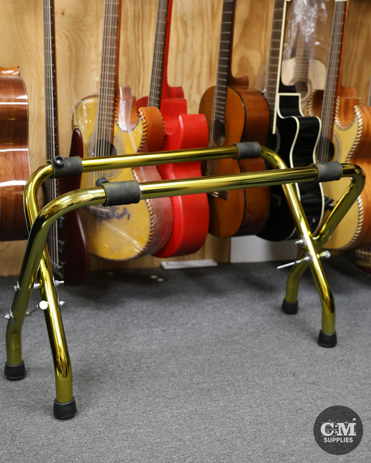 Tambora Stand Herch – Elegant Metallic Gold Finish
