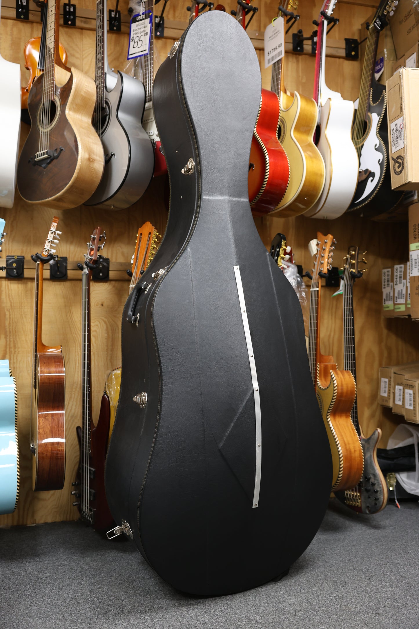 Tololoche Black Hard Case