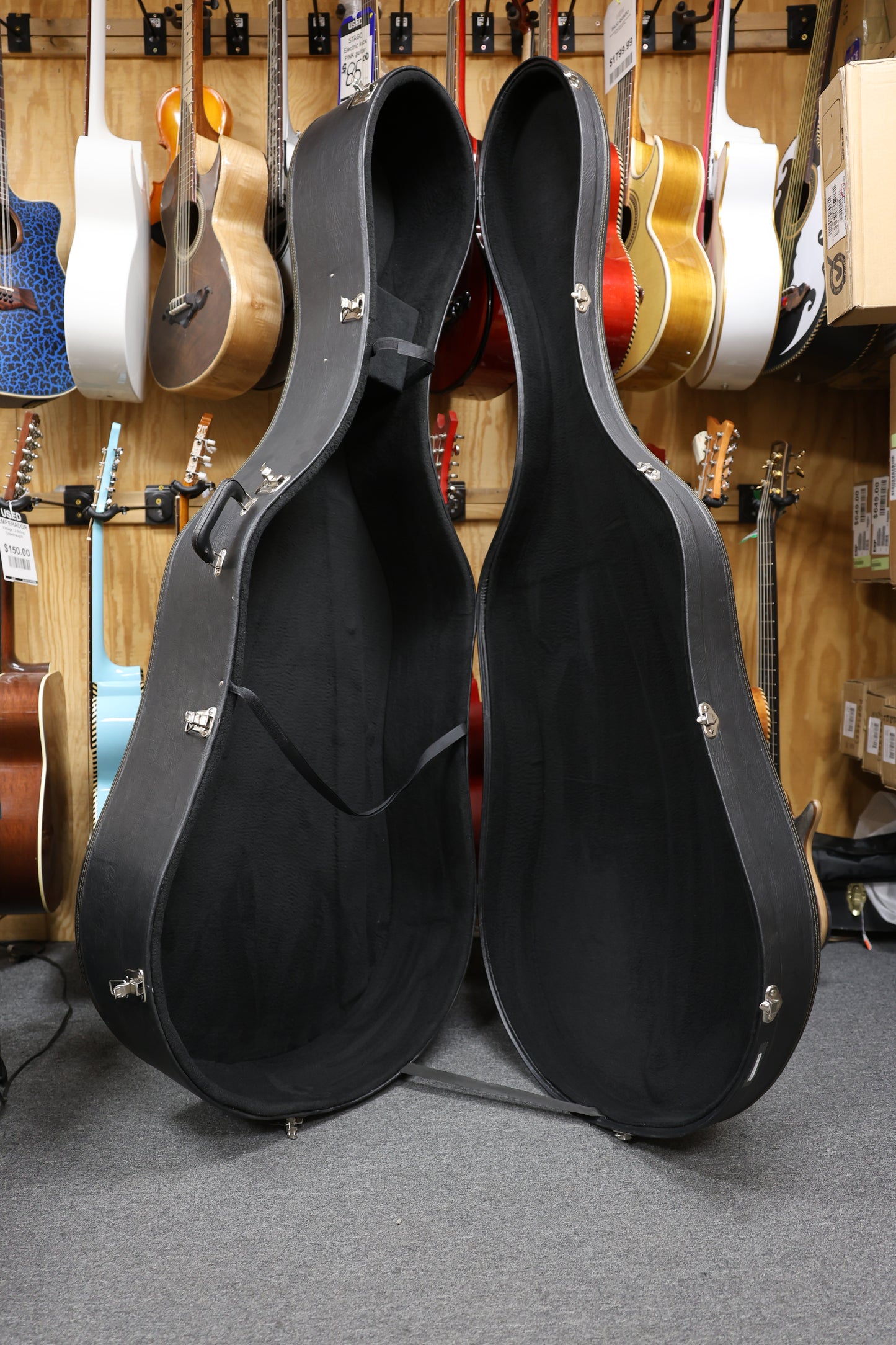 Tololoche Black Hard Case