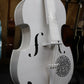 Handcrafted Tololoche White Gloss Aztec (Double Bass)