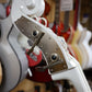 Handcrafted Tololoche White Gloss Aztec (Double Bass)